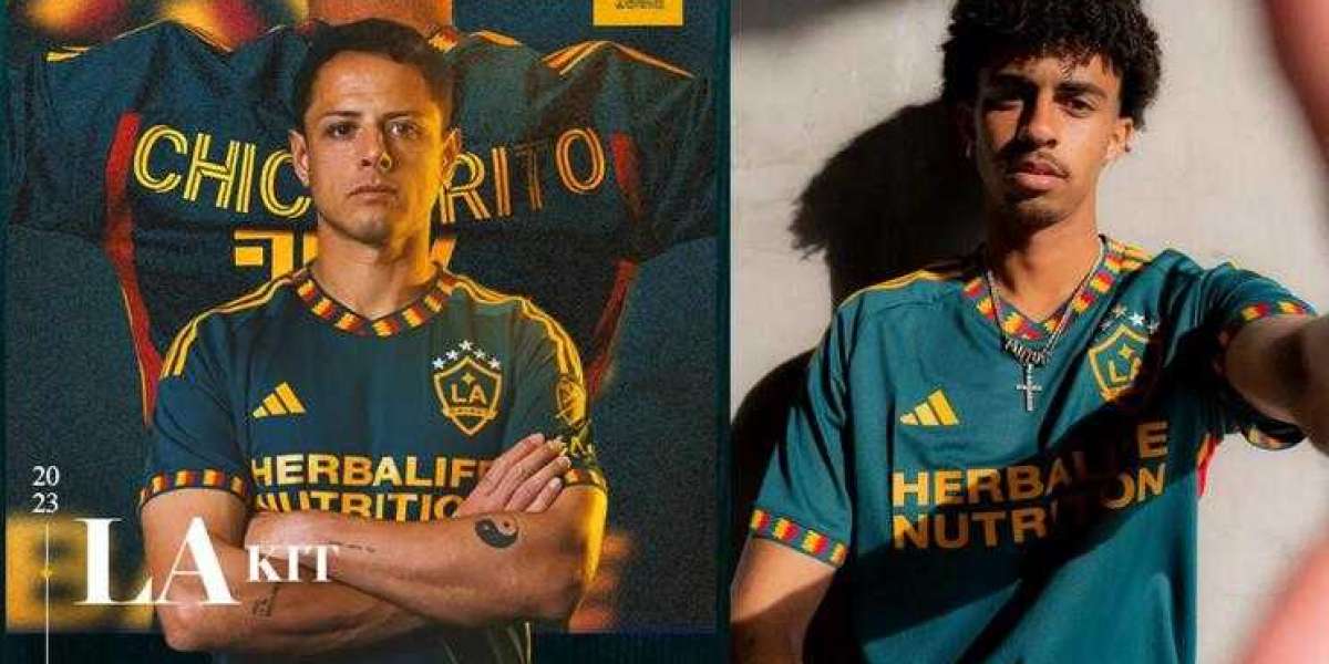 LA Galaxy 2023 adidas Auswärtstrikot