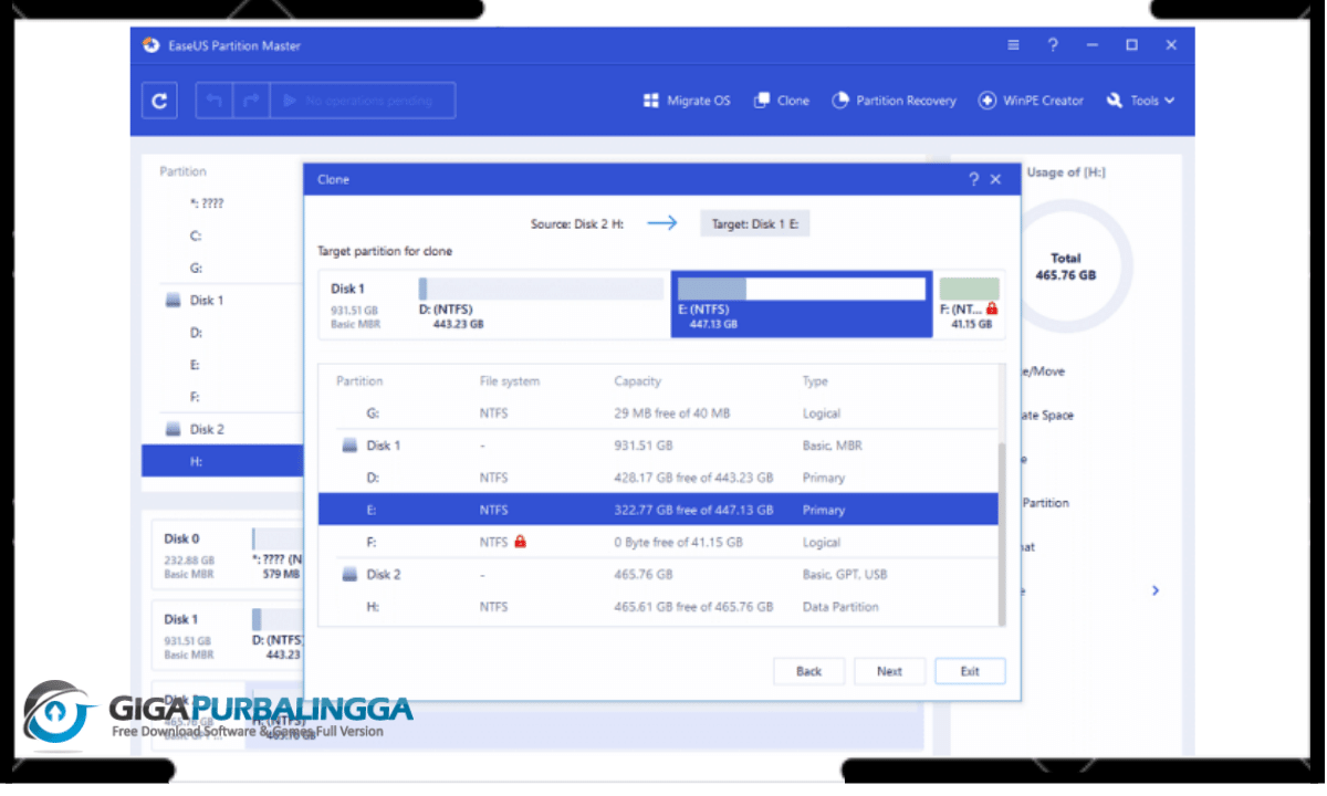 Easeus Partition Master Gigapurbalingga 17.8.0 Download