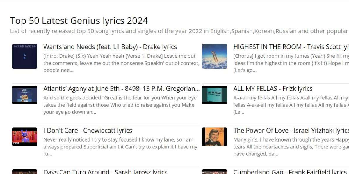 Top tranding 7 fully free lyrics website in 2024