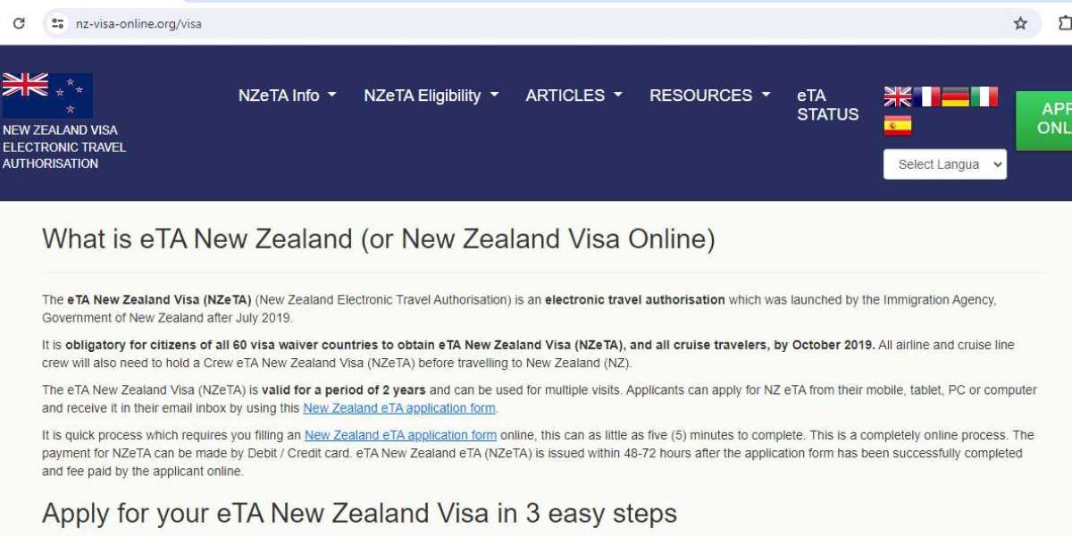 NEW ZEALAND New Zealand Government ETA Visa