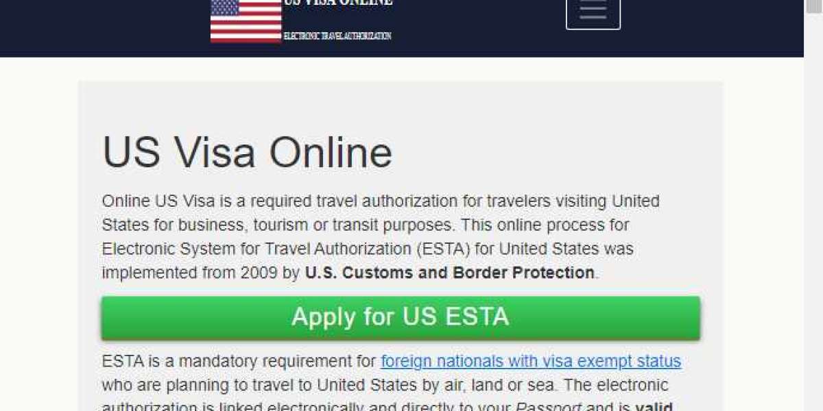 United States American ESTA Visa Service Online