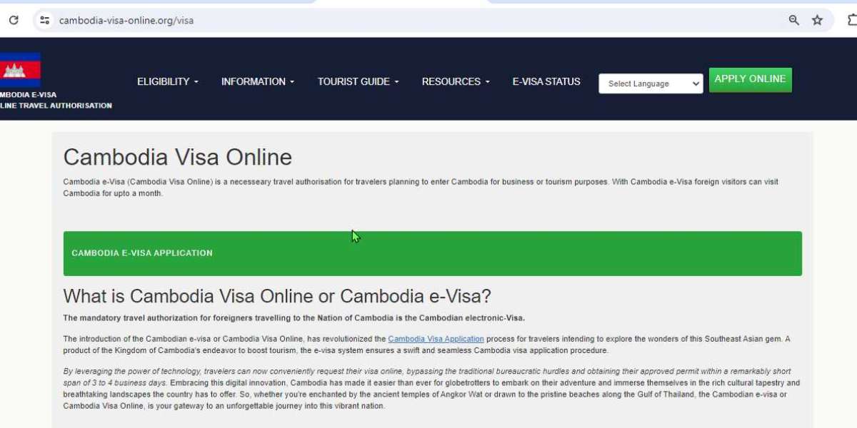 CAMBODIA Easy and Simple Cambodian Visa