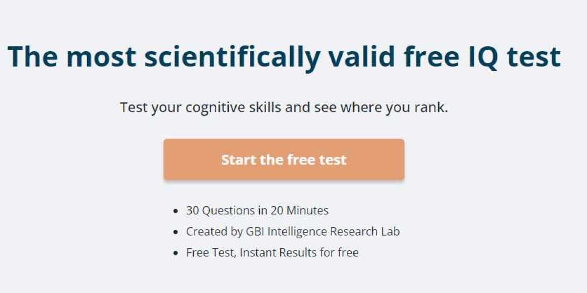 IQ Test Free With Foundations and Current Approaches