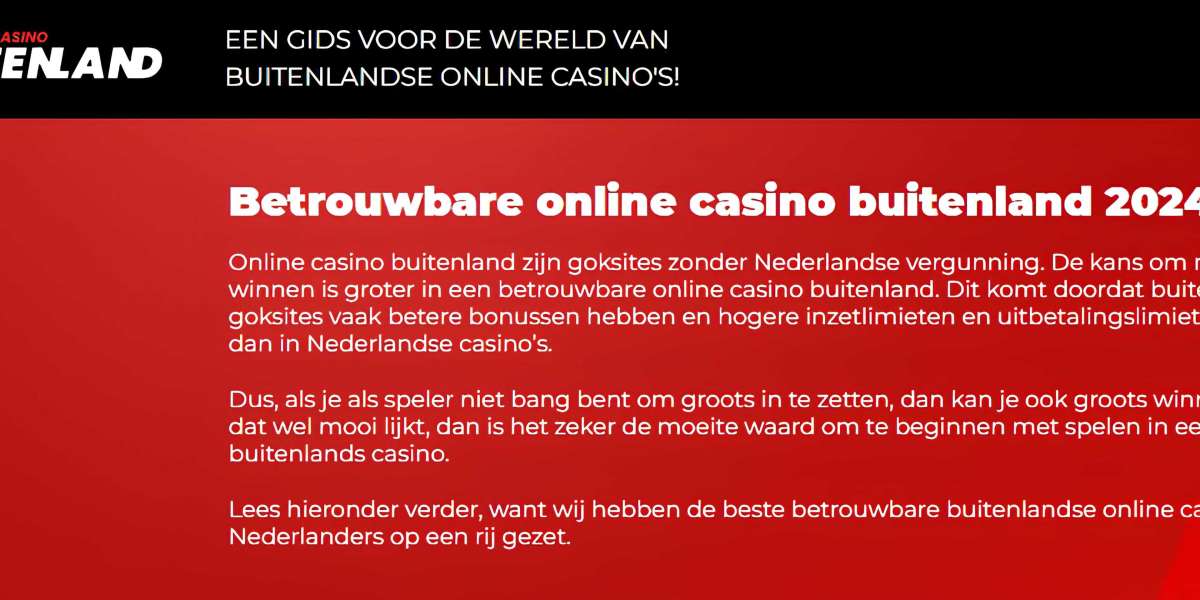 Hoe vind je de beste online casino's buitenland