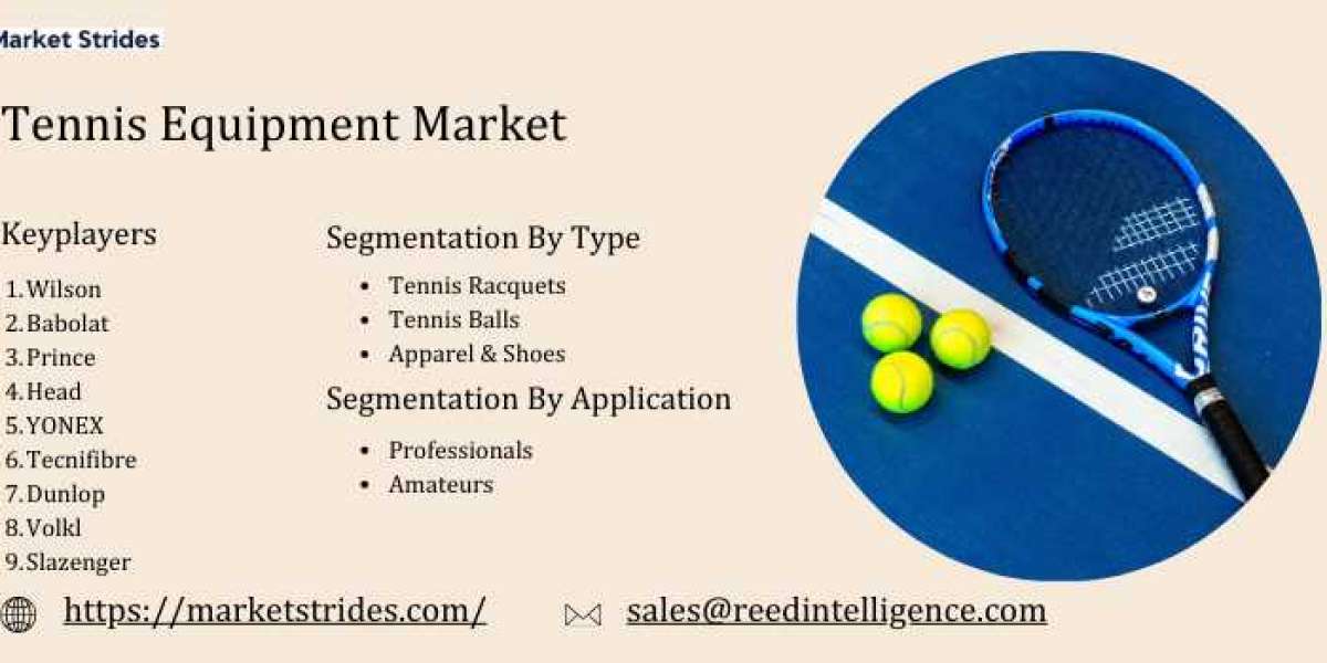 Tennis Equipment Market: Global Industry Analysis and Forecast 2033 | Market Strides