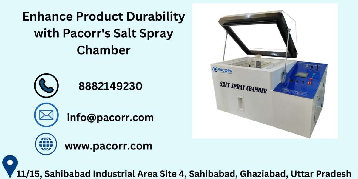 The Importance of Salt Spray Chambers in Evaluating the Corrosion Resistance of Materials