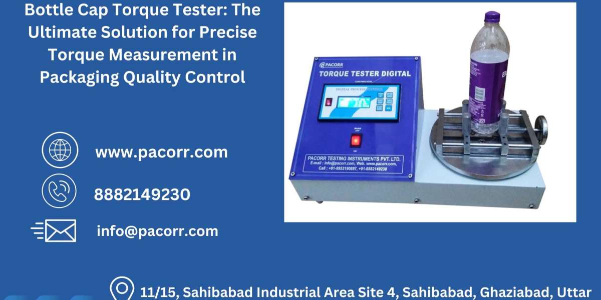 The Science Behind Closure Integrity: A Deep Dive into Pacorr's Bottle Cap Torque Tester