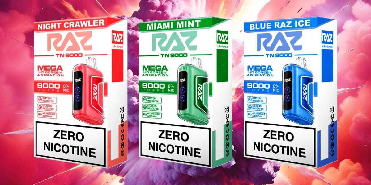 Exploring RAZ TN9000 Zero Nicotine: A Revolution in Flavorful Vaping