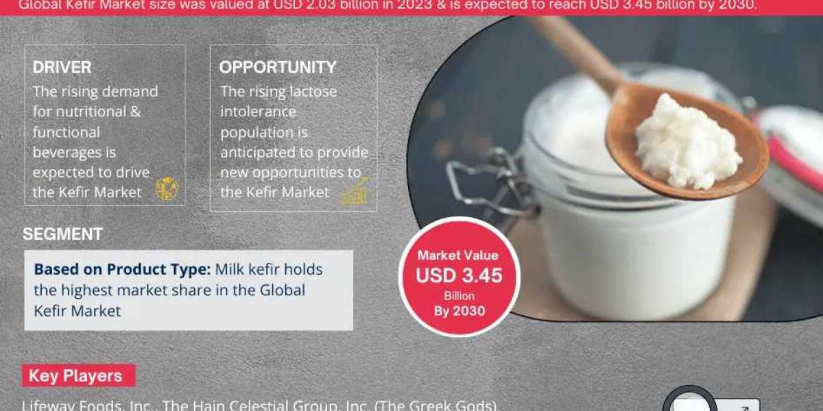 Kefir Market Breakdown By Size, Share, Growth, Trends, and Industry Analysis