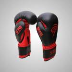 Boxing gloves and pads