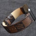 LV Apple Watch Band brown