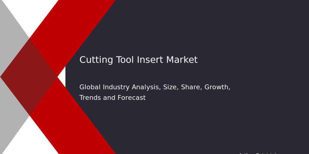 Cutting Tool Insert Market Investment Scope and Market Forecast 2032