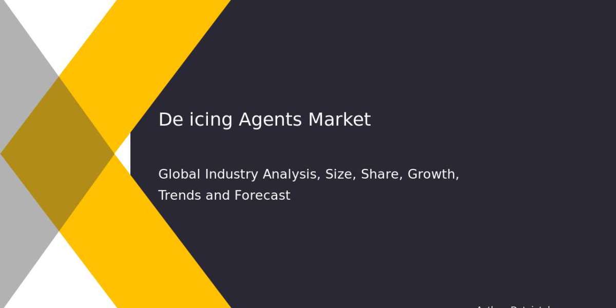 De-Icing Agents Market Financial Forecast | CAGR 6.5% by 2032