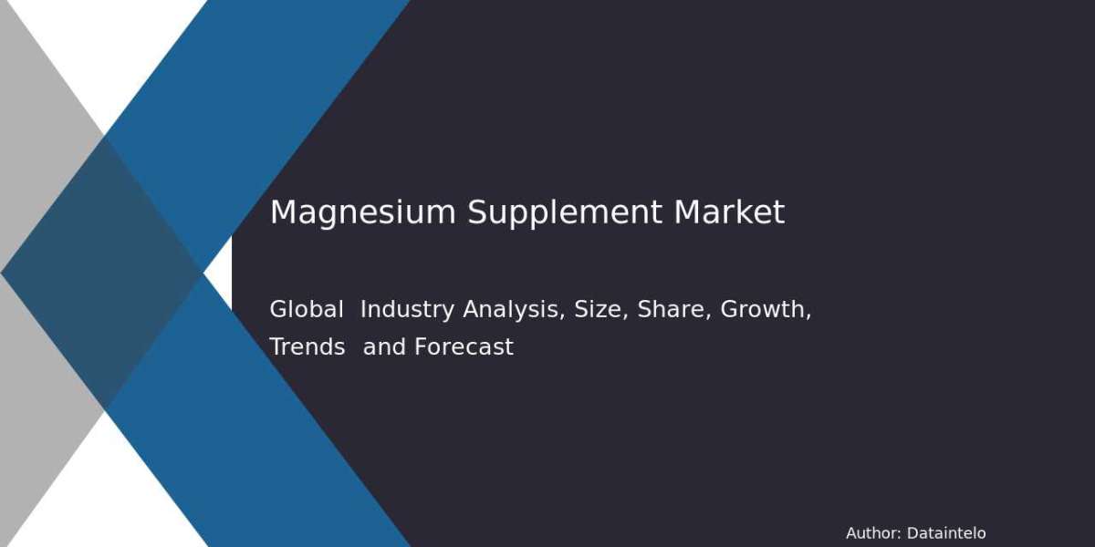 Global Magnesium Supplement Market Size – Emerging Trends 2032