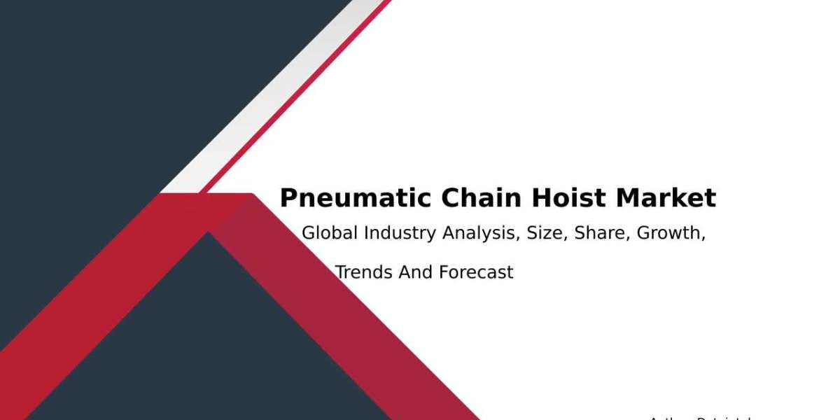 Pneumatic Chain Hoist Market Segmentation & Key Growth Factors 2032