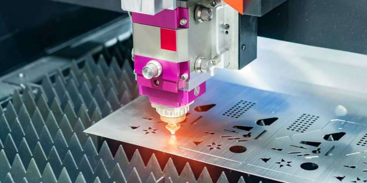 How does the design of a laser machine influence its precision and efficiency in industrial applications