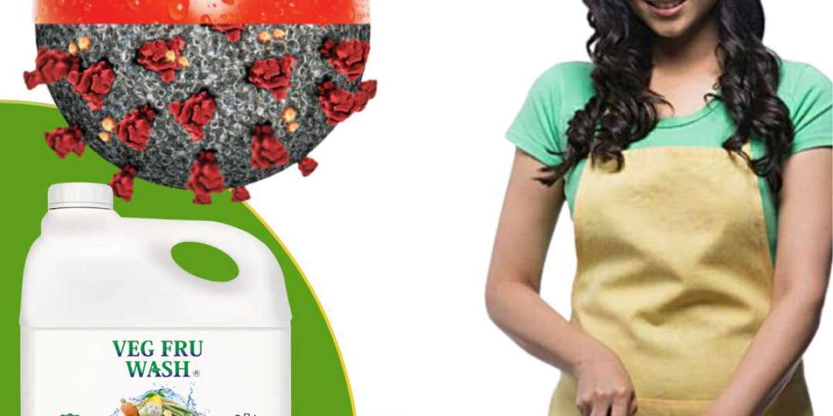 How to Wash Fruits and Vegetables with Veg Fru Wash?