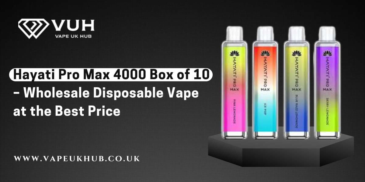 Hayati Pro Max 4000 Box of 10 – Wholesale Disposable Vape at the Best Price