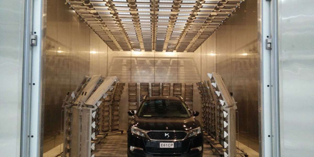 How do environmental chambers contribute to automotive safety testing?