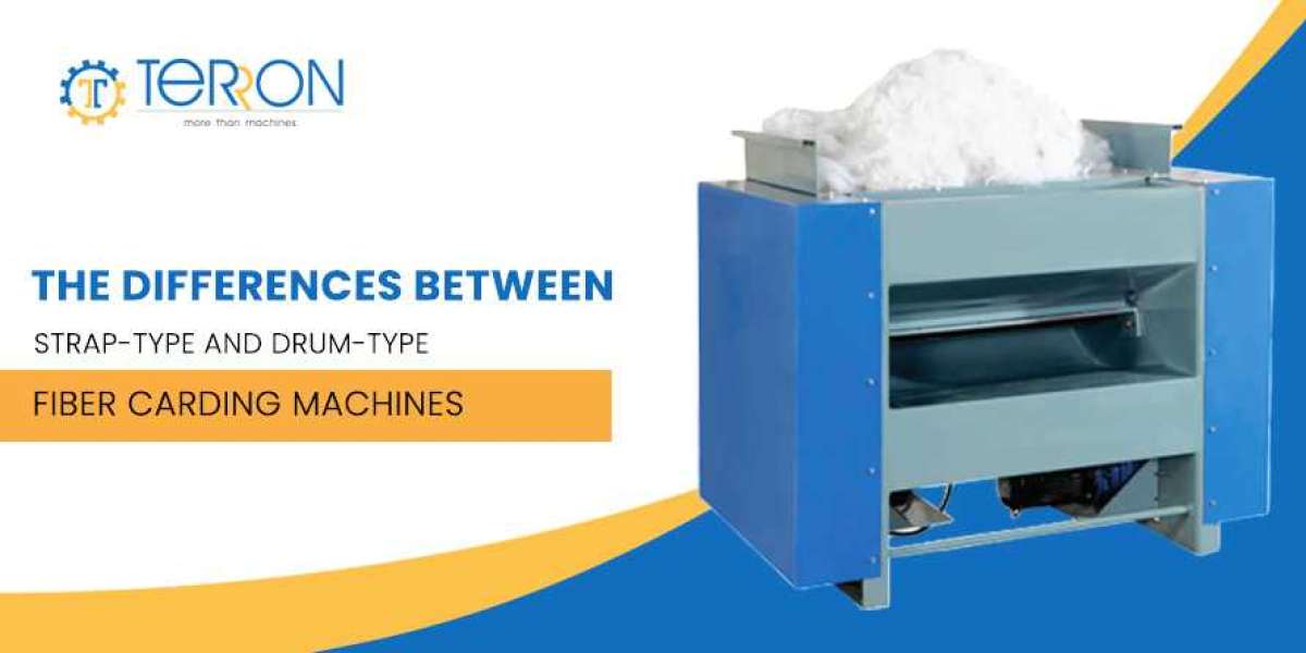 The Differences between Strap-Type and Drum-Type Fiber Carding Machines