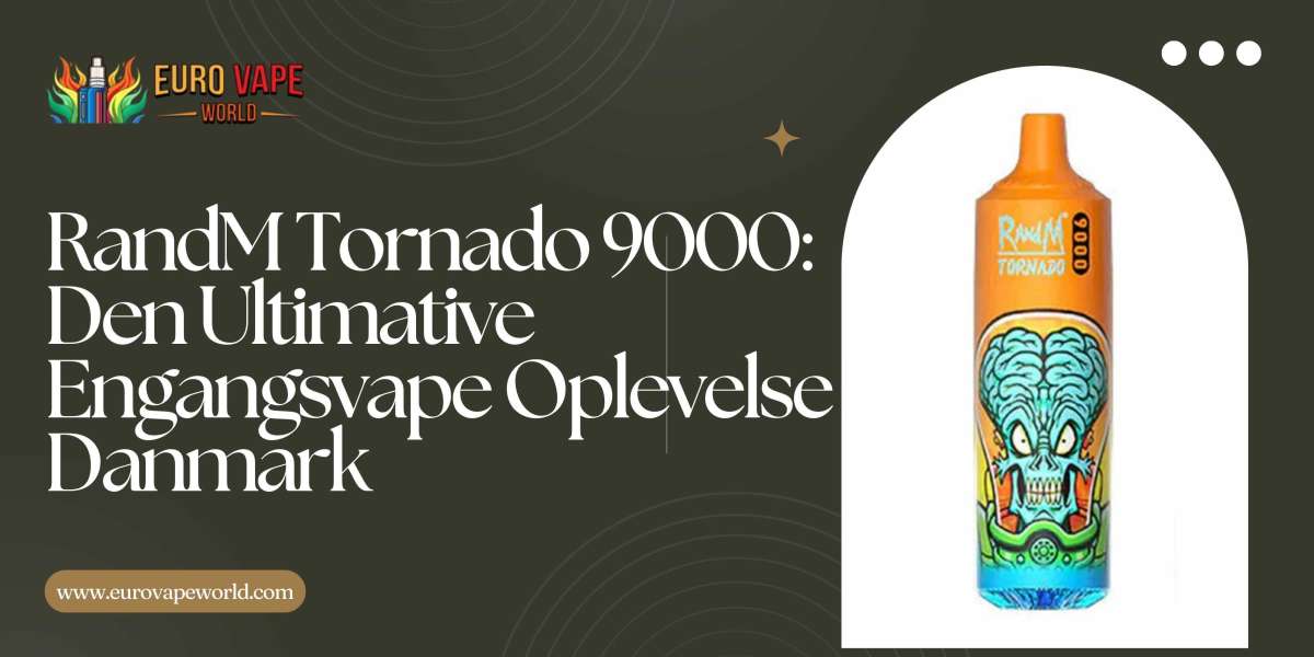 RandM Tornado 9000: Den Ultimative Engangsvape Oplevelse i Danmark