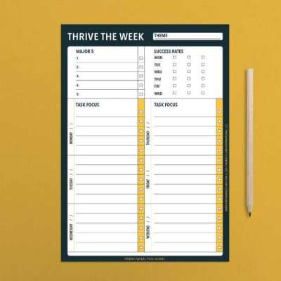 Thrive the Week Notepad Profile Picture