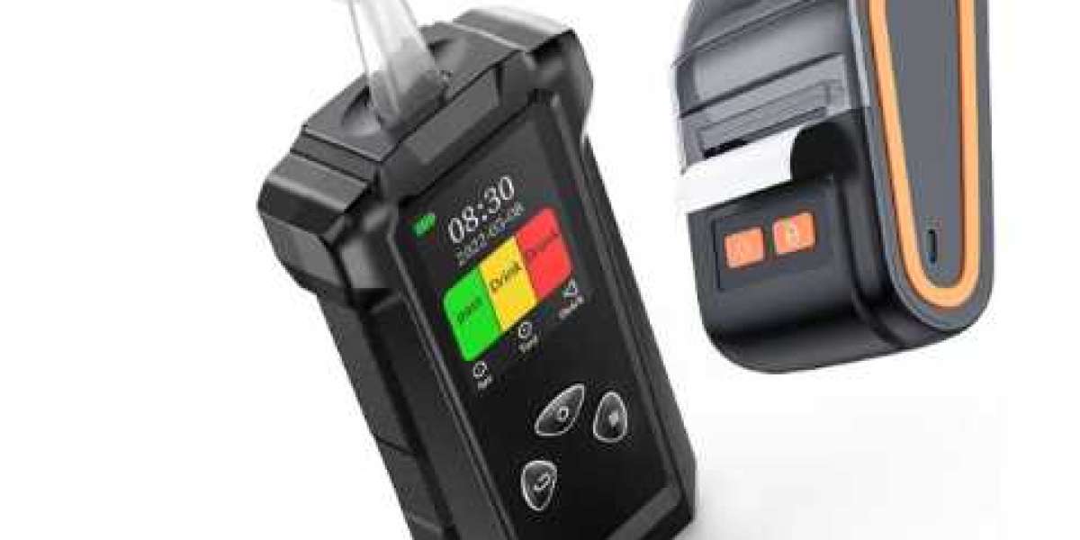 Dui blowing device designed for law enforcement and safety checks