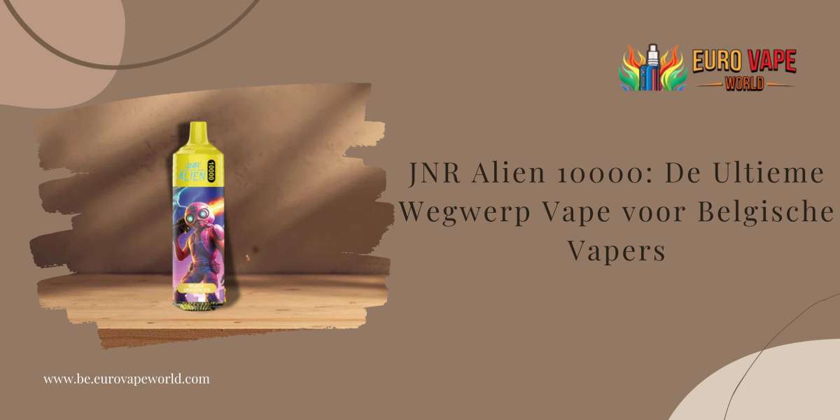 JNR Alien 10000: De Ultieme Wegwerp Vape voor Belgische Vapers