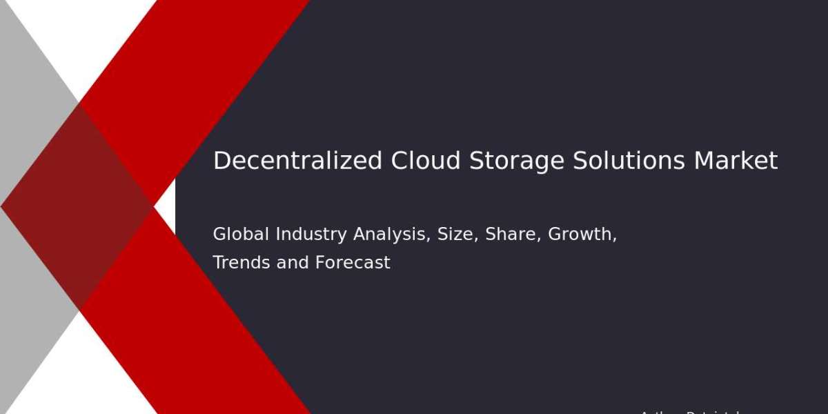Decentralized Storage Market Statistics & Forecast 2032