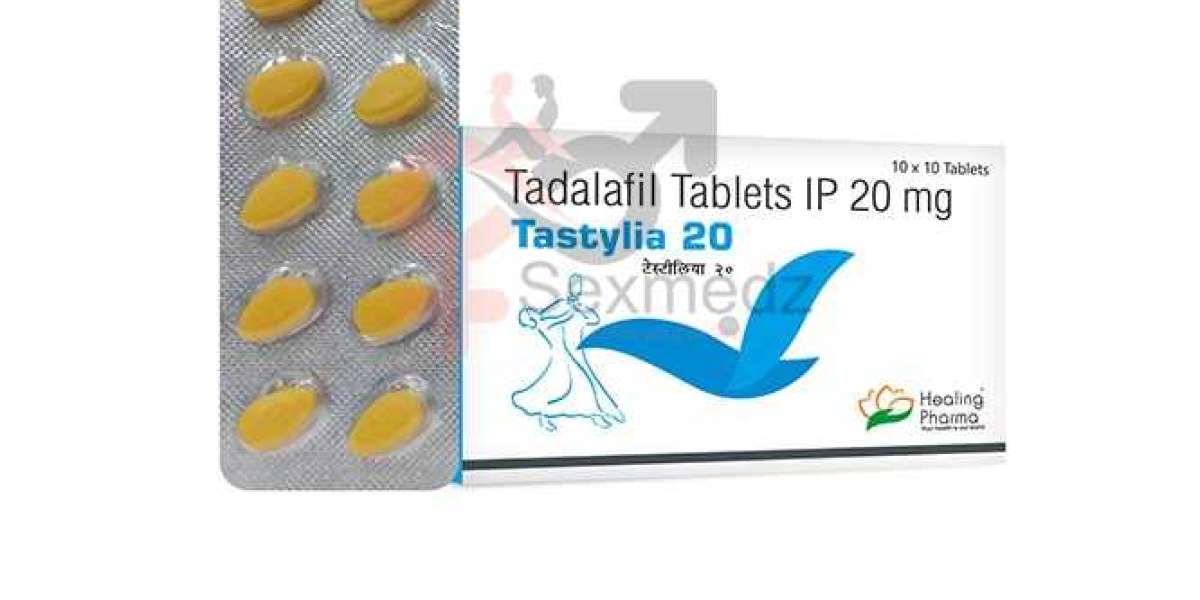 Tastylia 20 mg works by increasing blood flow