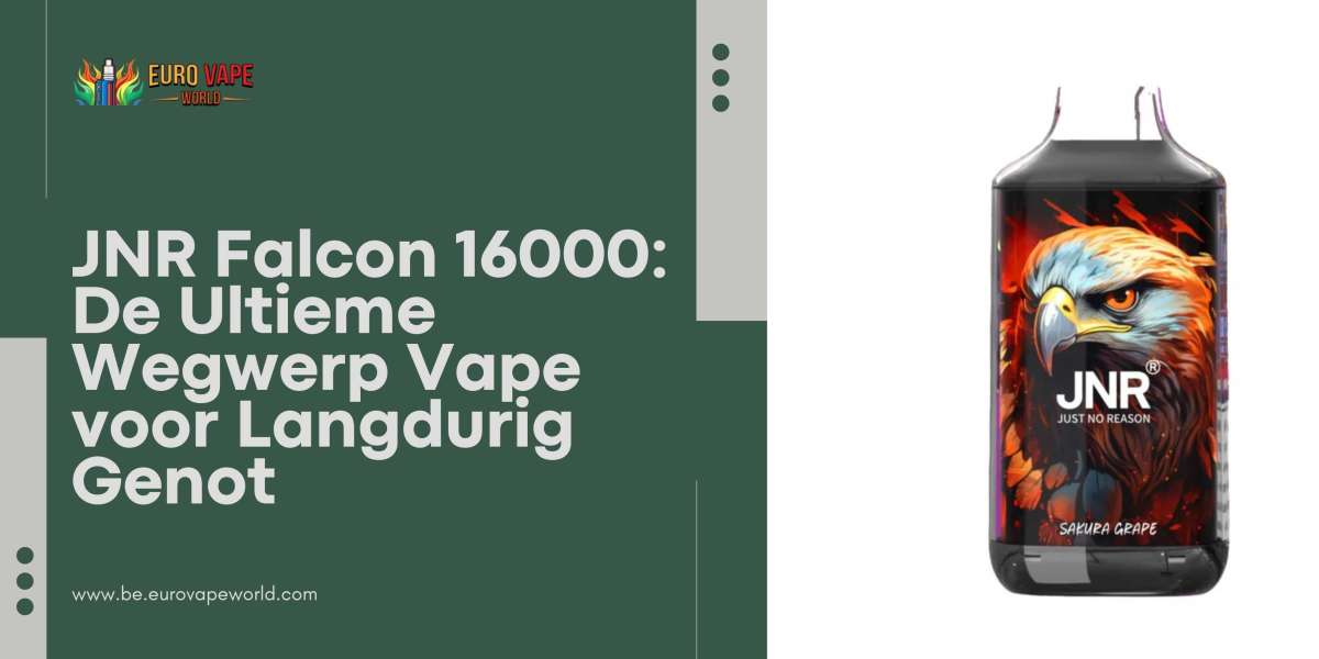 JNR Falcon 16000: De Ultieme Wegwerp Vape voor Langdurig Genot