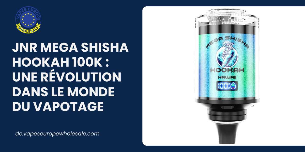 JNR Mega Shisha Hookah 100K : Une Révolution dans le Monde du Vapotage