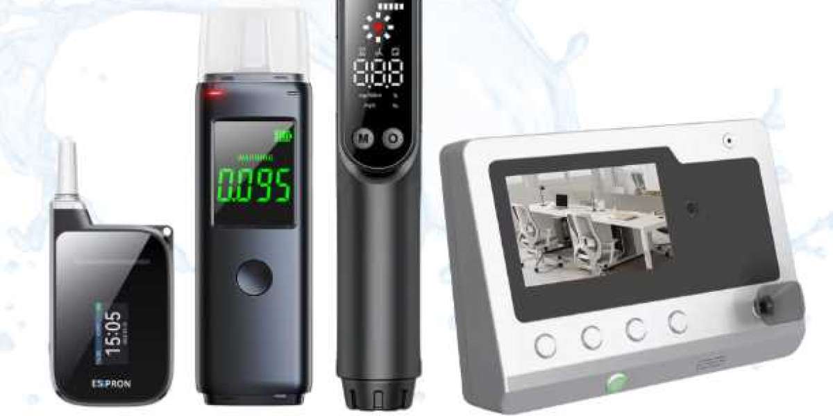 breathalyzer – Esspron breathalyzer delivers fast, certified alcohol readings with precision sensors.