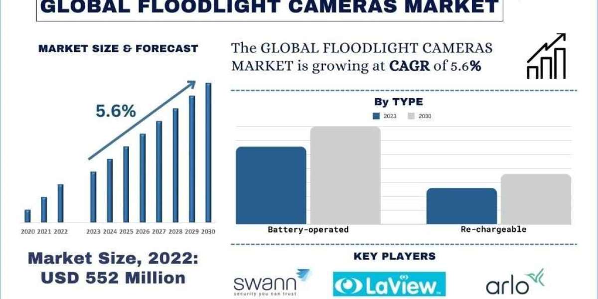 Floodlight Cameras Market Report, Size, Trends, Analysis and forecast 2030