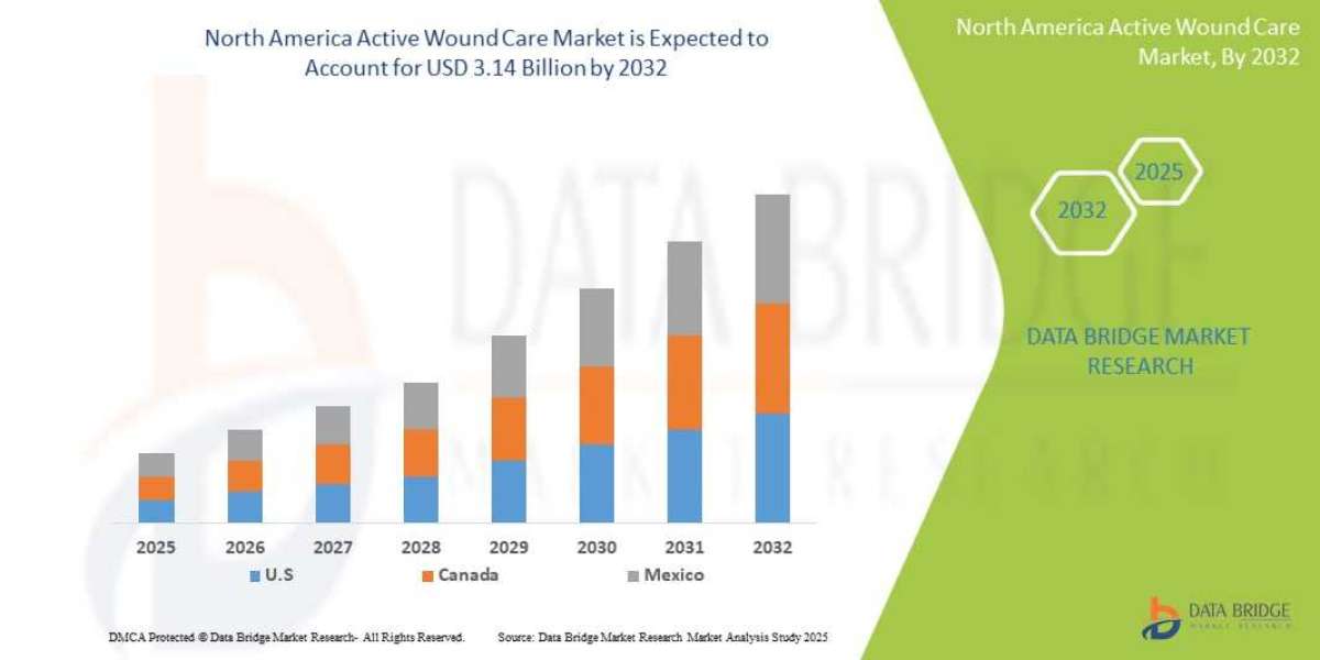 North America Active Wound Care Market Overview, Growth Analysis, Trends and Forecast By 2032