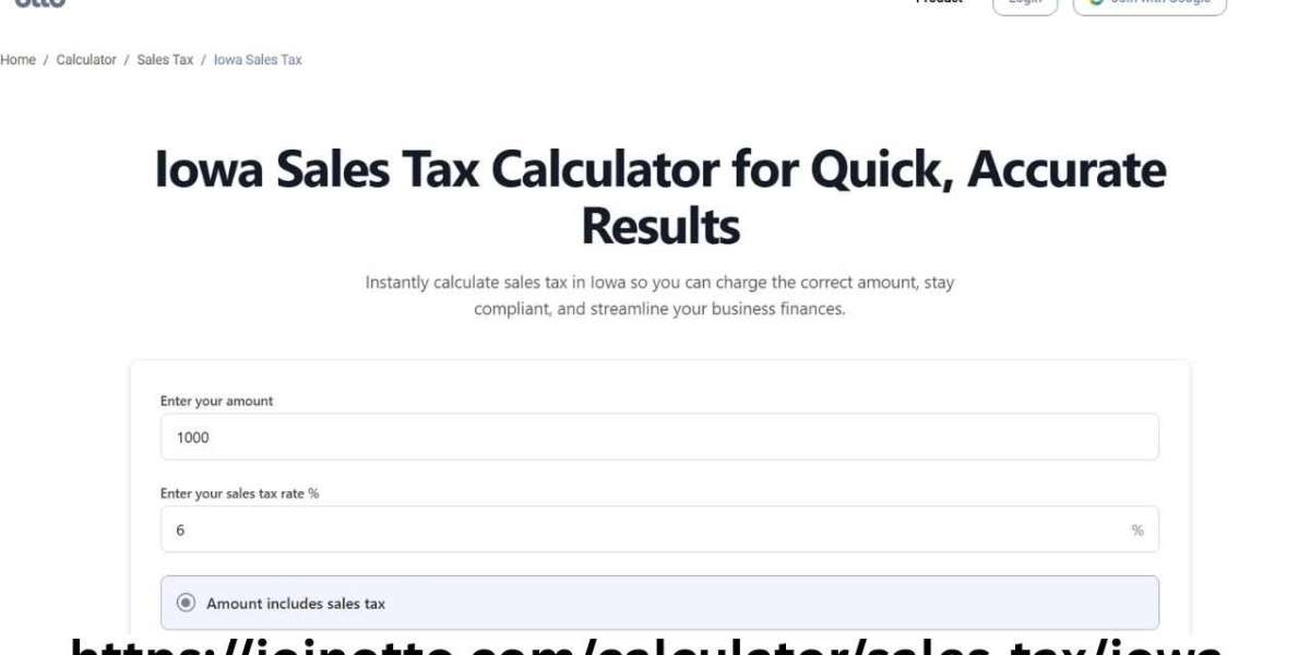 Make Tax Time Easier with the Iowa Sales Tax Calculator