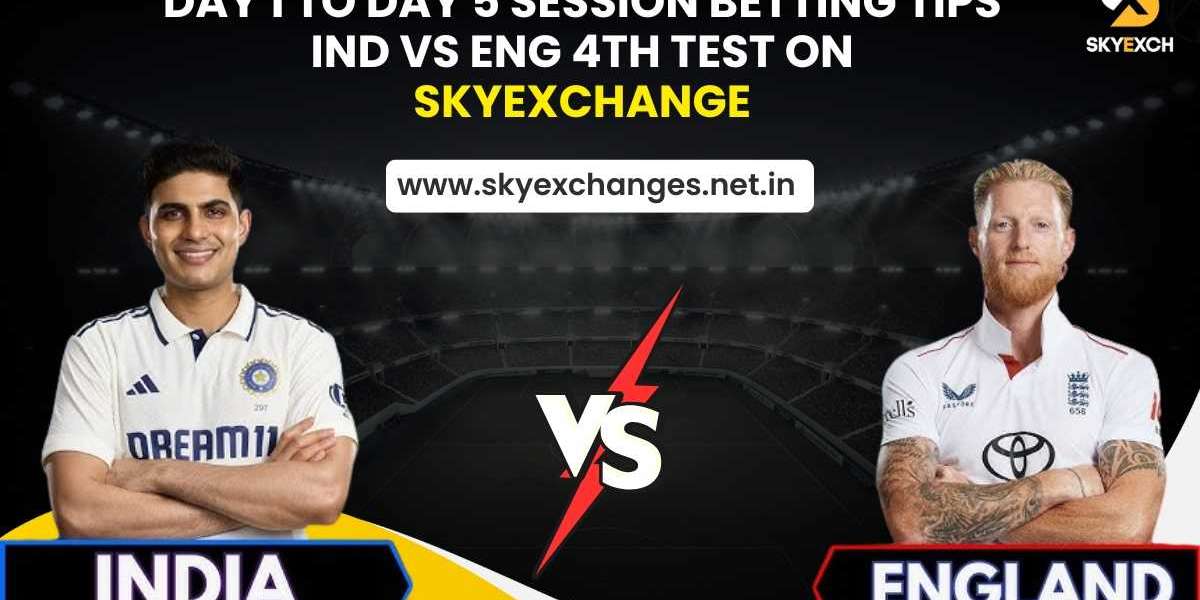 Day 1 to Day 5 Session Betting Tips – IND vs ENG 4th Test on SkyExchange