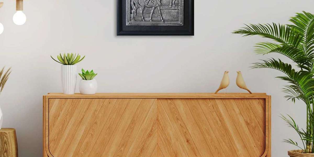 Elegant Horse Metal Art for a Modern Wall Display