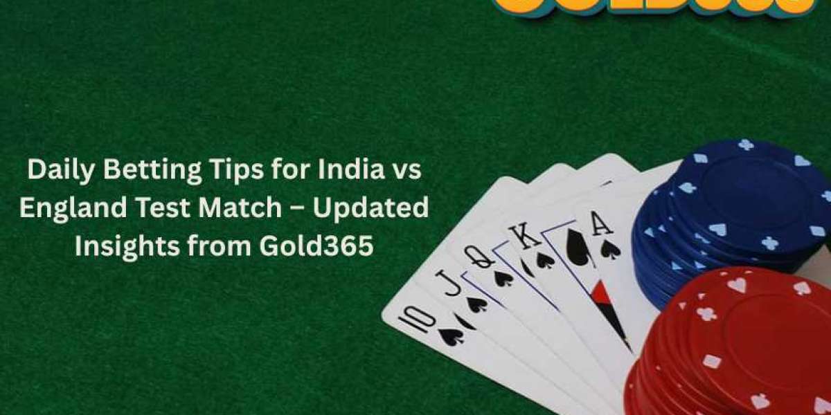 Daily Betting Tips for India vs England Test Match – Updated Insights from Gold365