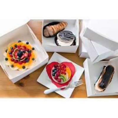 12 x 12 x 4" White Folding Cake Box (100 per case) Profile Picture