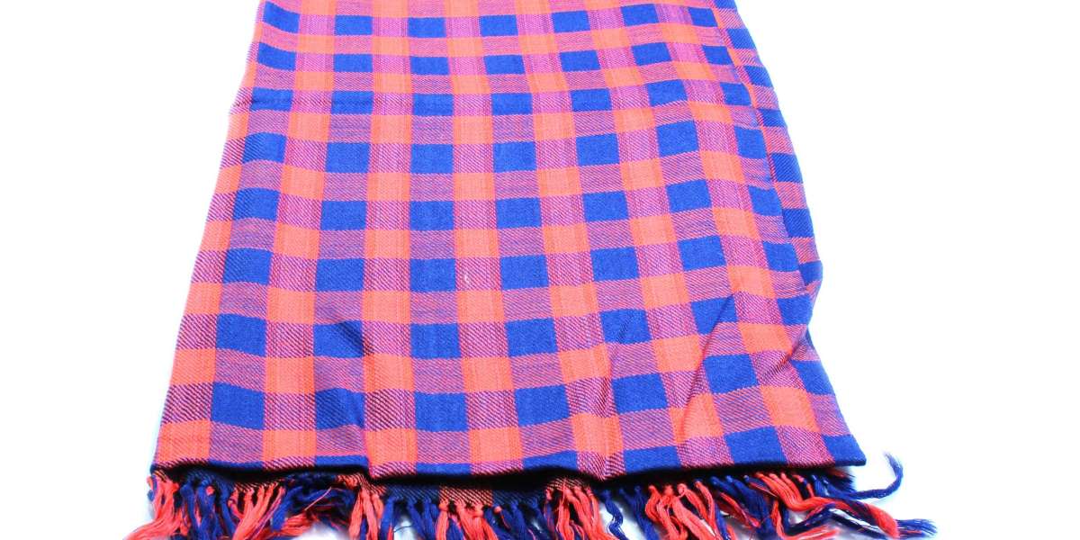 Merino Wool Stole – Elegance and Warmth by Kullu Karishma