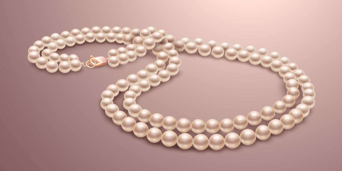 Pearls Necklace Color & Elegance: Plain Pink, White & Black Pearl Sets