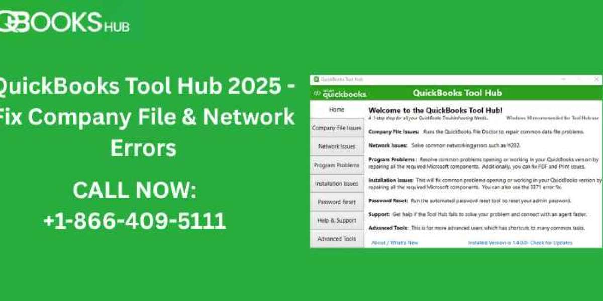 QuickBooks Tool Hub 2025 - Fix Company File & Network Errors