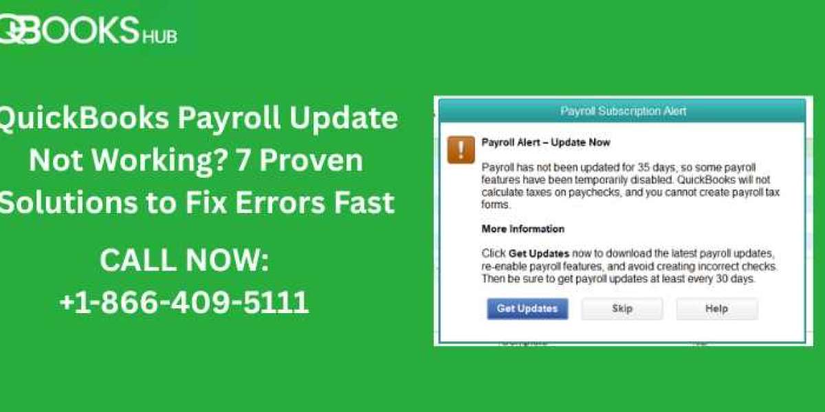 QuickBooks Payroll Update Not Working? 7 Proven Solutions to Fix Errors Fast