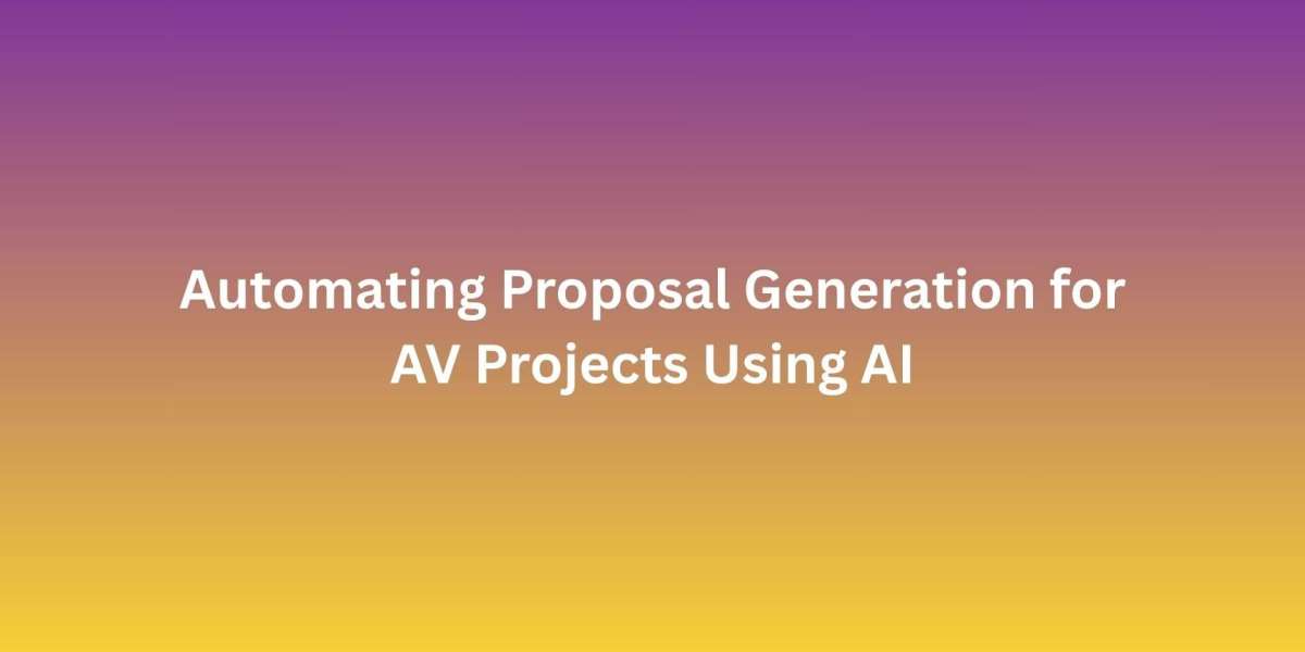 Automating Proposal Generation for AV Projects Using AI