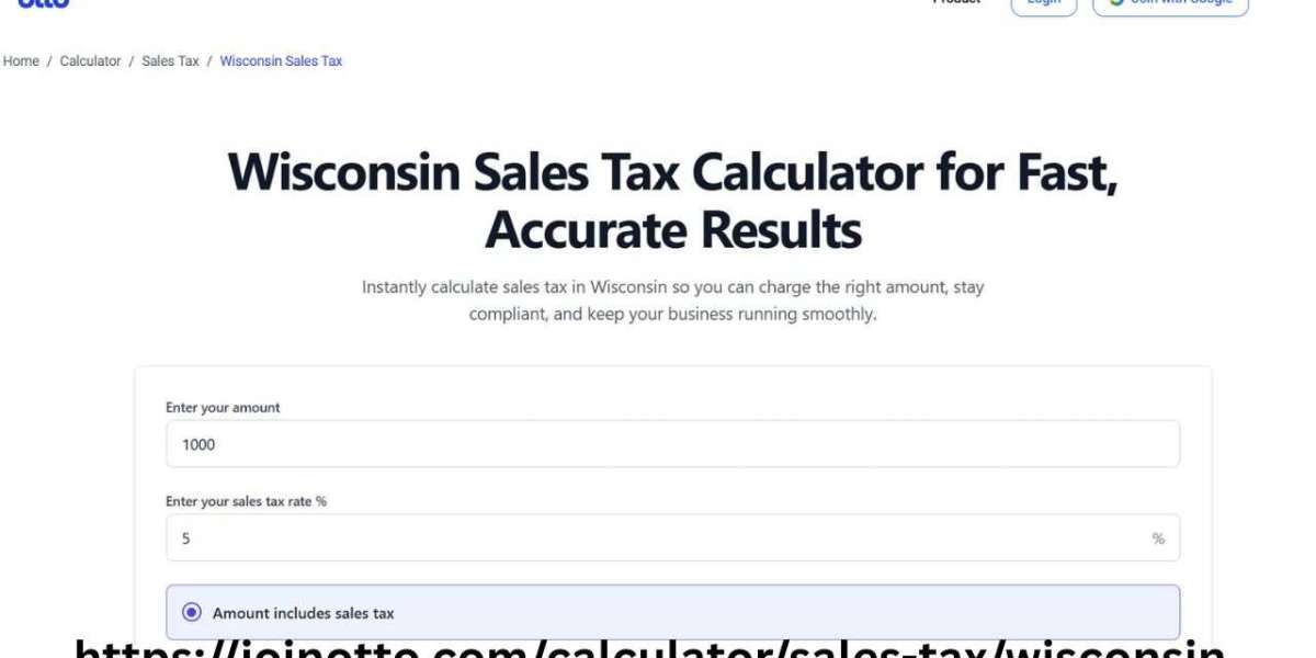 Wisconsin Sales Tax Calculator for Accurate Pricing and Compliance