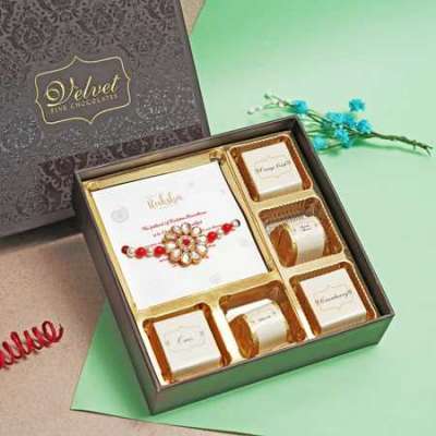 Celebrate Raksha Bandhan with Premium Rakhi Hampers for Your Brother from Velvet Fine Chocolates Profile Picture