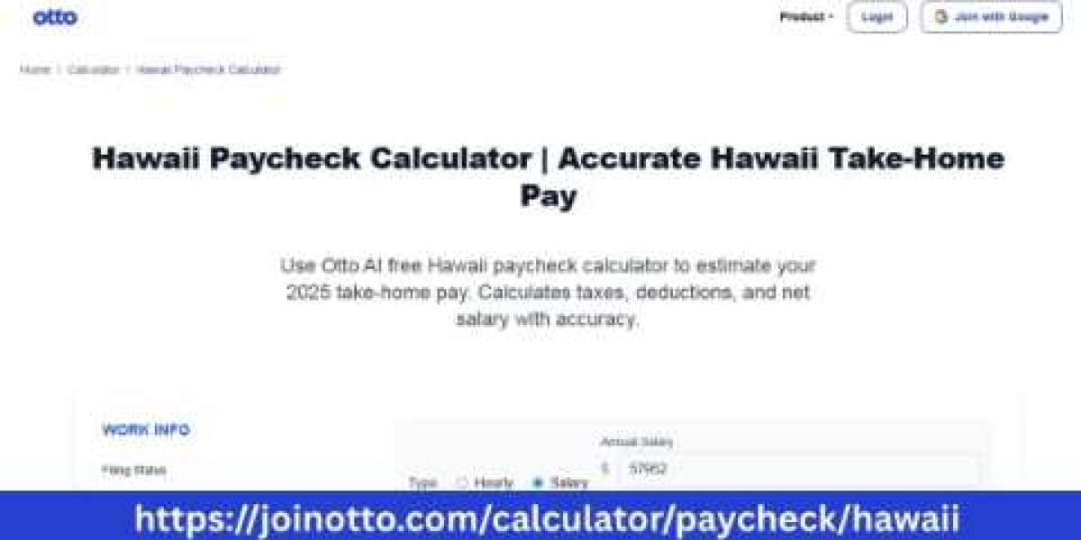 Hawaii Paycheck Calculator for Small Business and Self-Employed