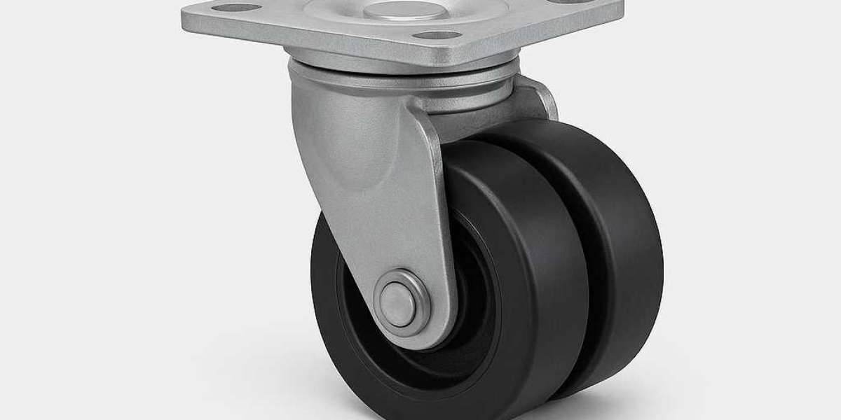 Custom Shock Absorbing Heavy Duty Steel Casters Built to Last