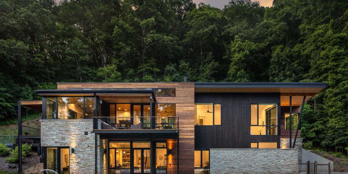 Modern Mountain home Design by Vellum Architecture